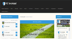 Desktop Screenshot of fcvrchlabi.cz